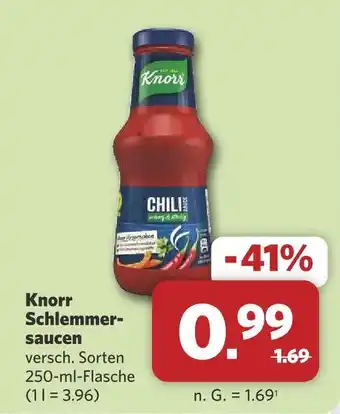 Combi Knorr schlemmersaucen Angebot
