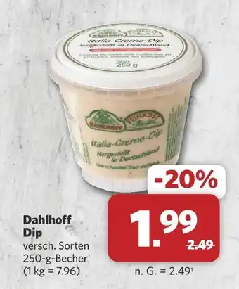 Combi Dahlhoff dip Angebot