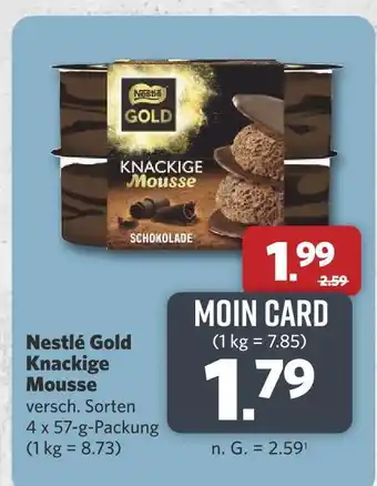 Combi Nestlé gold knackige mousse Angebot