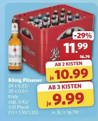 Combi König pilsener Angebot