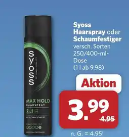 Combi Syoss haarspray Angebot