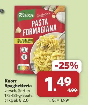 Combi Knorr spaghetteria pasta formagiana Angebot