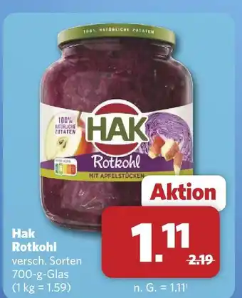 Combi Hak rotkohl Angebot