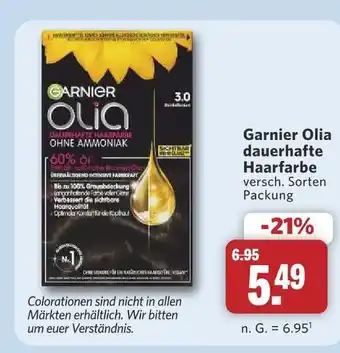 Combi Garnier olia dauerhafte haarfarbe Angebot