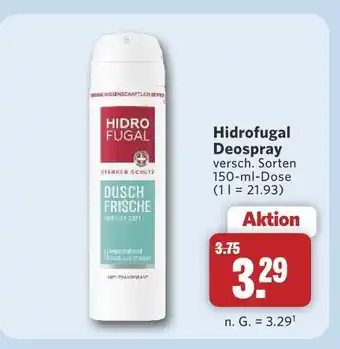 Combi Hidrofugal deospray Angebot