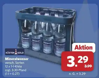 Combi Küsten gold mineralwasser Angebot