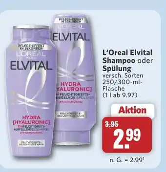 Combi L'oreal elvital shampoo Angebot