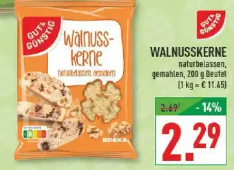 Marktkauf Gut & günstig walnusskerne Angebot