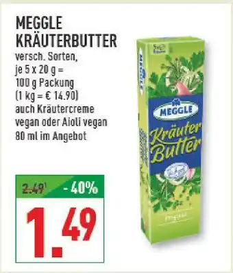 Marktkauf Meggle kräuterbutter Angebot