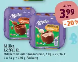 tegut Milka löffel ei Angebot