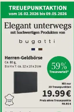 Marktkauf Bugatti herren-geldbörse Angebot