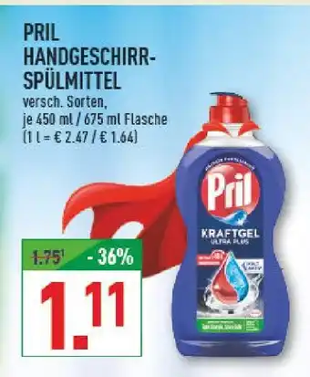 Marktkauf Pril handgeschirr-spülmittel Angebot
