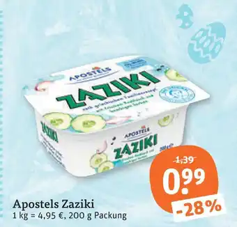 tegut Apostels zaziki Angebot