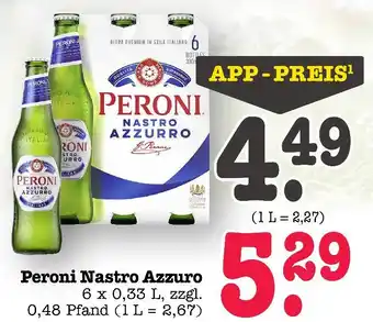 E-Center Peroni nastro azzurro Angebot