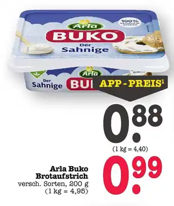 E-Center Arla buko brotaufstrich Angebot