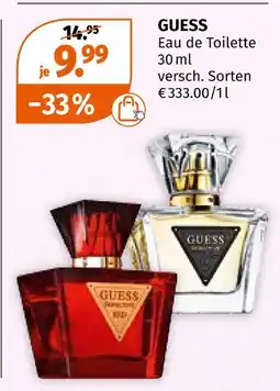 Müller Guess eau de toilette Angebot