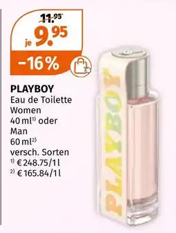 Müller Playboy eau de toilette women Angebot
