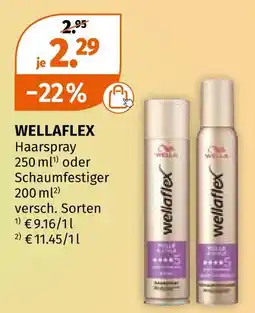 Müller Wellaflex haarspray oder schaumfestiger Angebot