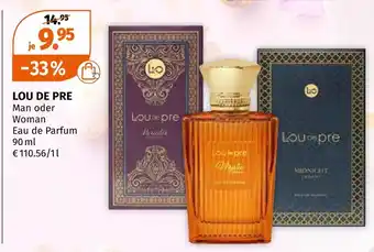 Müller Lou de pre man oder woman eau de parfum Angebot