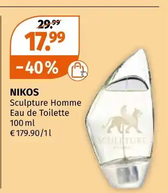 Müller Nikos sculpture homme eau de toilette Angebot
