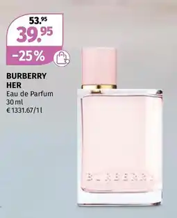 Müller Burberry her Angebot