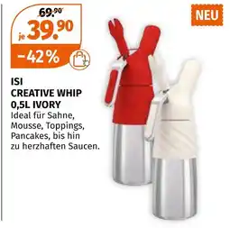 Müller Isi creative whip 0,5l ivory Angebot