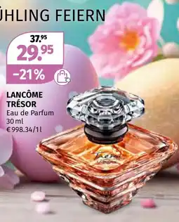 Müller Lancôme trésor eau de parfum Angebot