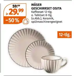 Müller Mäser geschirrset osita Angebot