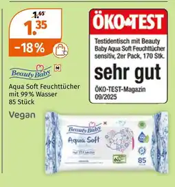 Müller Beauty baby aqua soft feuchttücher Angebot