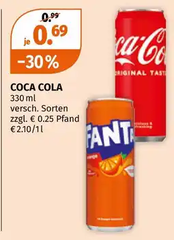 Müller Coca cola coca cola Angebot