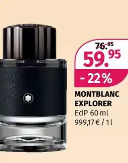 Müller Montblanc explorer Angebot