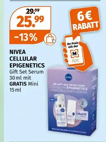 Müller Nivea cellular epigenetics gift set serum Angebot