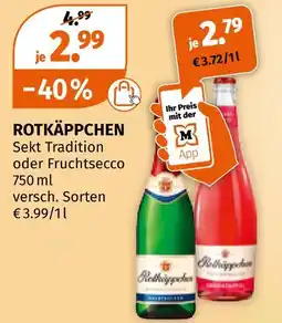 Müller Rotkäppchen sekt tradition oder fruchtsecco Angebot