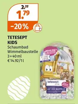 Müller Tetesept kids schaumbad wimmelbaustelle Angebot