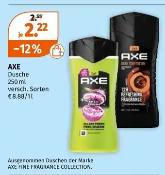 Müller Axe dusche Angebot
