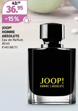 Müller Joop! homme absolute Angebot