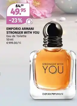 Müller Emporio armani stronger with you Angebot