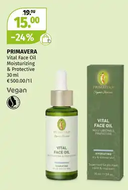 Müller Primavera vital face oil Angebot