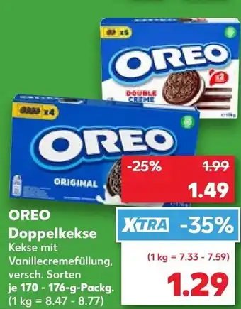 Kaufland OREO Doppelkekse Angebot