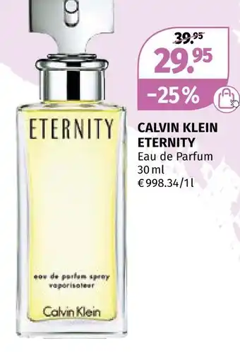 Müller Calvin klein eternity Angebot
