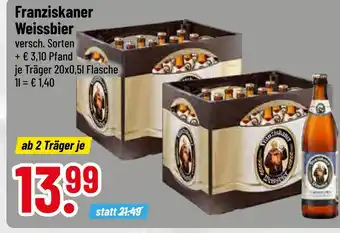trinkgut Franziskaner weissbier Angebot