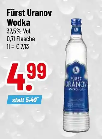 trinkgut Fürst uranov wodka Angebot