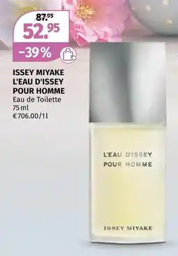 Müller Issey miyake l'eau d'issey pour homme Angebot