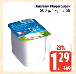 Marktkauf Hansano magerquark Angebot