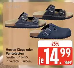 Marktkauf A. tony herren clogs Angebot