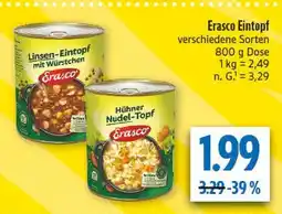 diska Erasco linsen-eintopf mit würstchen Angebot