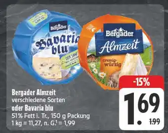 E-Center Bergader almzeit Angebot