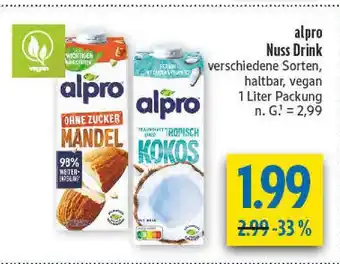 diska Alpro ohne zucker mandel Angebot