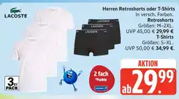 Marktkauf Lacoste herren retroshorts Angebot