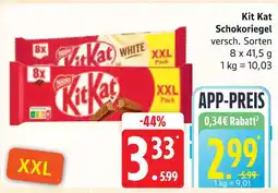 Marktkauf Kit kat schokoriegel Angebot